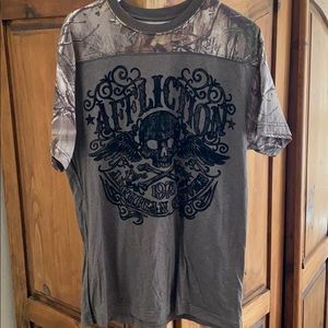Men’s Affliction RealTree Camo T-Shirt